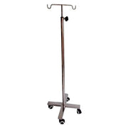 iv stand chrome plated 