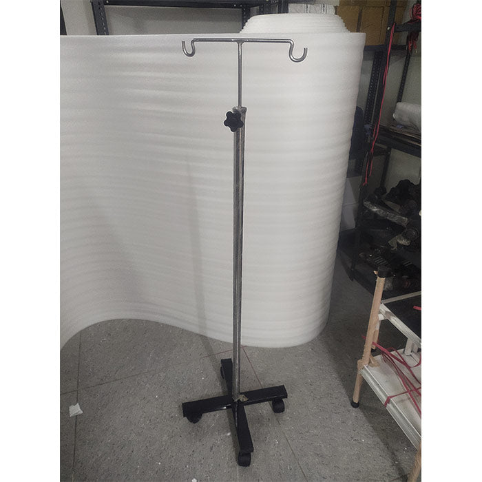iv stand chrome plated 