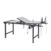 Labour Table Mechanical SS Top with Mattress
