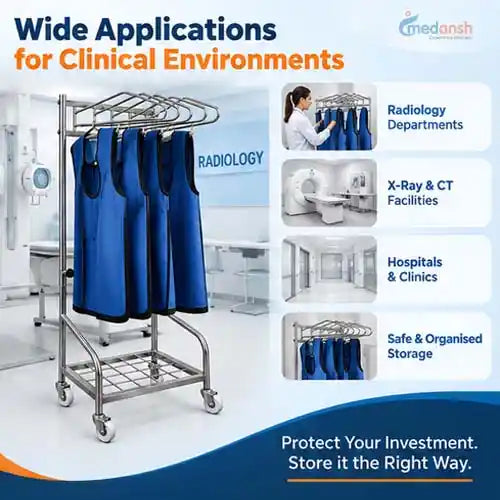 lead apron stand trolley