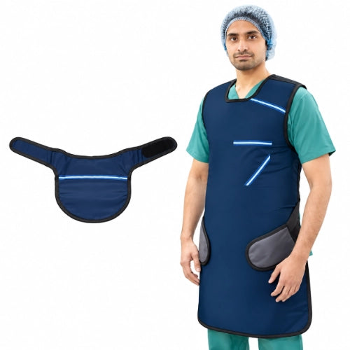 lead apron with thyroid collar