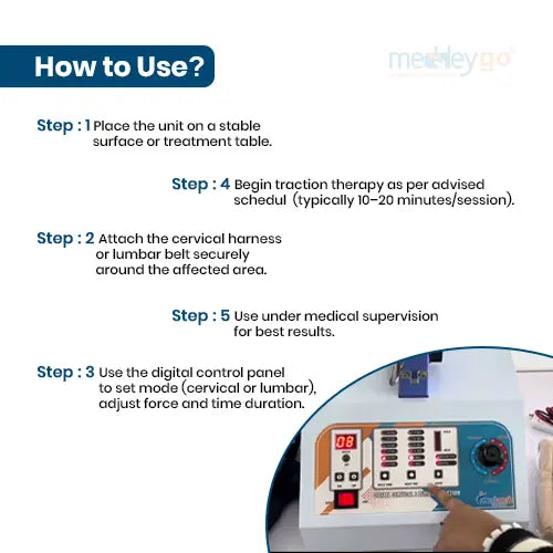 lumbar traction machine