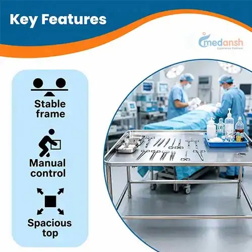 manual veterinary ot table