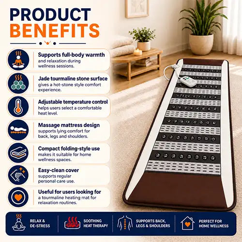 tourmaline heating mat