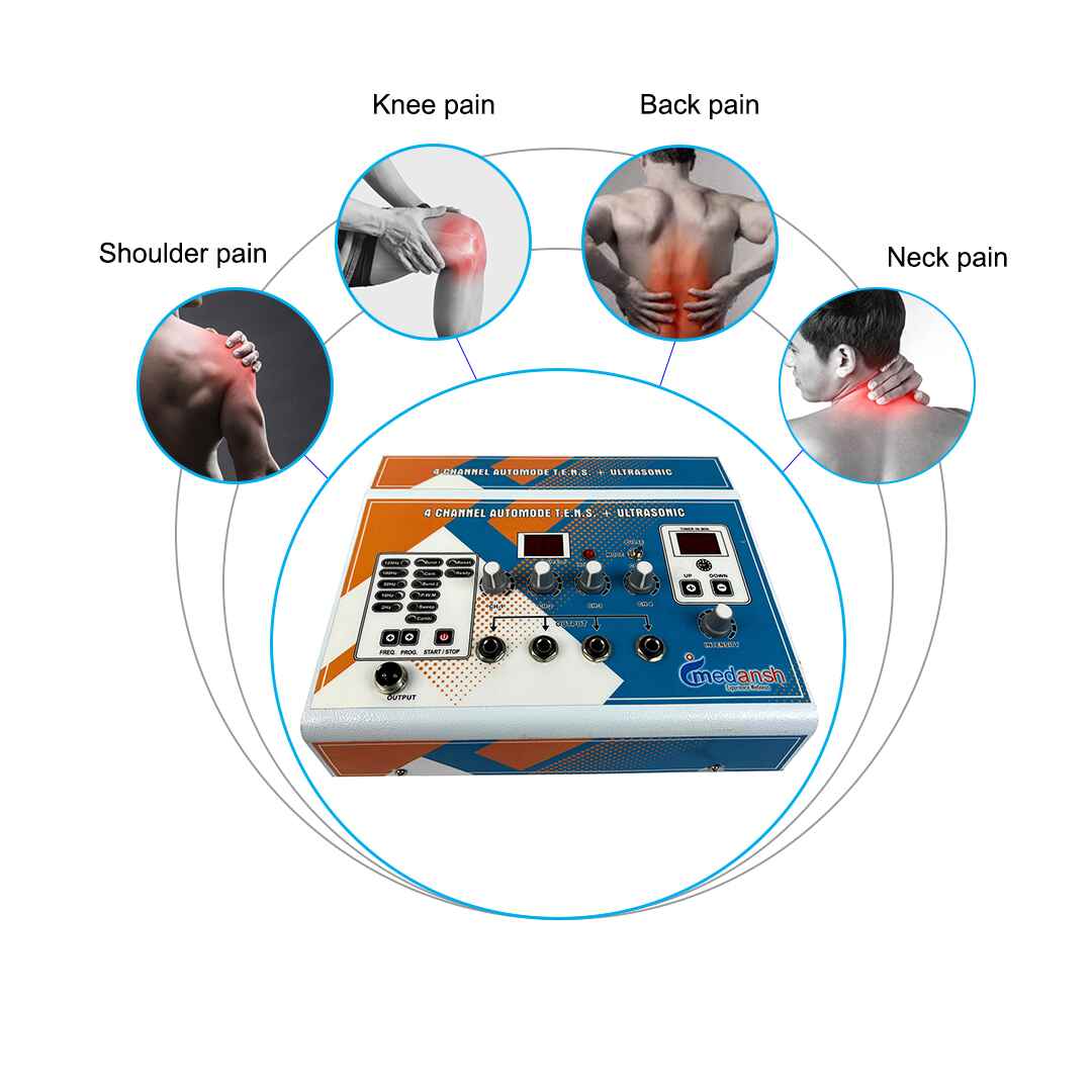 4 channel ultrasonic physio machine 