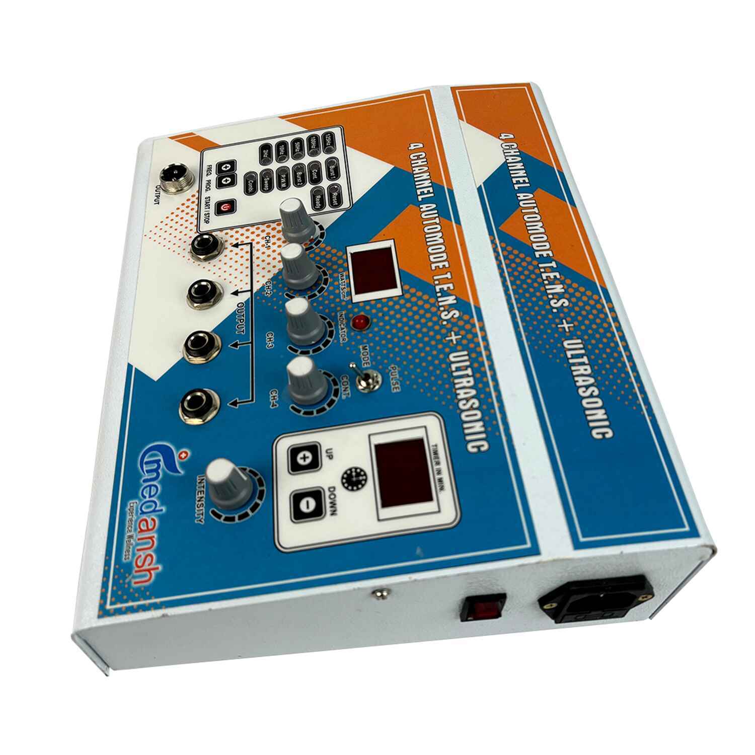 4 channel ultrasonic physio tens machine 