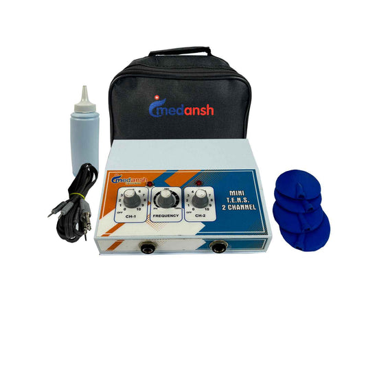 Medansh Portable TENS 2 channel Electrotherapy device for Pain Relief with 2 Year Warranty
