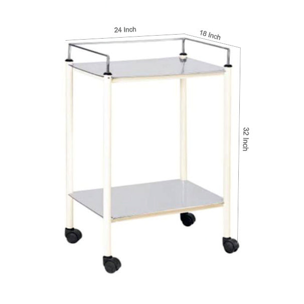 Medical Instrument Trolley - All SS Construction