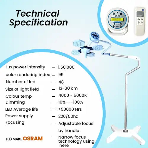 mobile surgical led light 