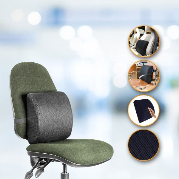 multiusememoryfoampillowandlumbarbackrest-comboofferprice