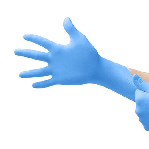nitrile examination gloves