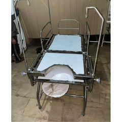 Obstetric Labour Table Telescopic Stainless Steel with Mattress