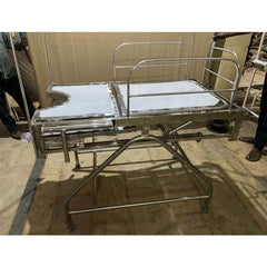 Obstetric Labour Table Telescopic Stainless Steel with Mattress