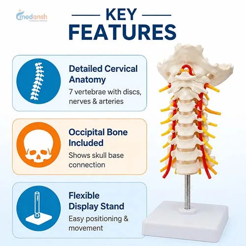 occipital bone model