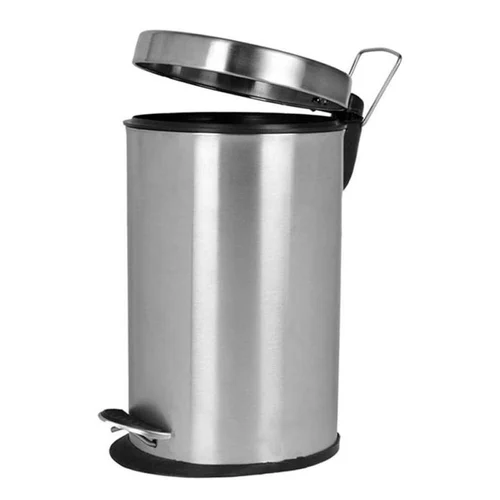 Solid Pedal Bin 12 Litre 12 Ltr 10 x 15 Inch