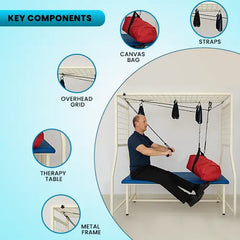 Suspension Frame for Physiotherapy with Accessories