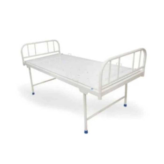 Plain Patient Hospital Bed MS Pipe Frame