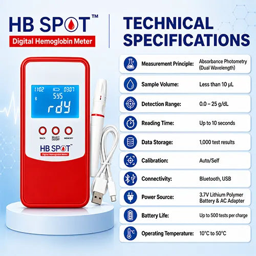 digital hemoglobin meter
