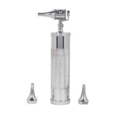 Otoscope with brass handle