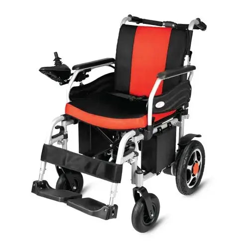 power wheelchair with double battery 