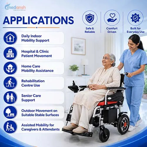power wheelchair with double battery 