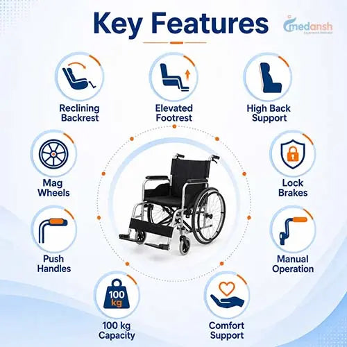 reclining self-assist wheelchair 