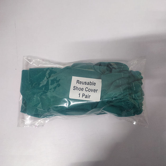 Reusable Shoe Cover Green (Pack of 20)