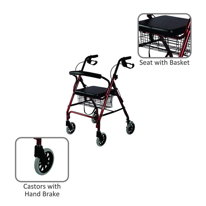 Premium Rollator Walker