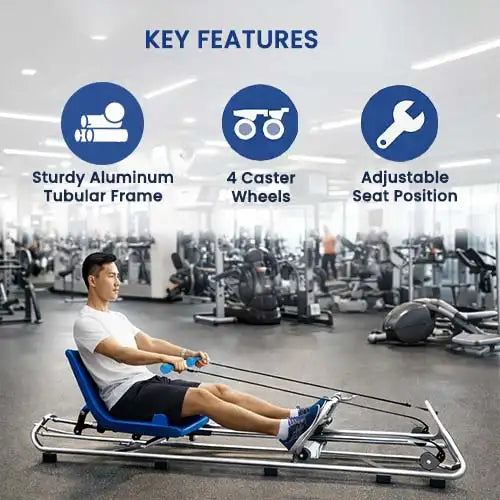 seated rowing machine
