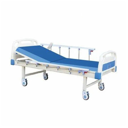 Semi Fowler Hospital Bed Electric with ABS Panel, Collapsable Railings, Wheels and Mattress