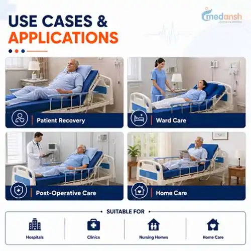 semi fowler hospital bed electric