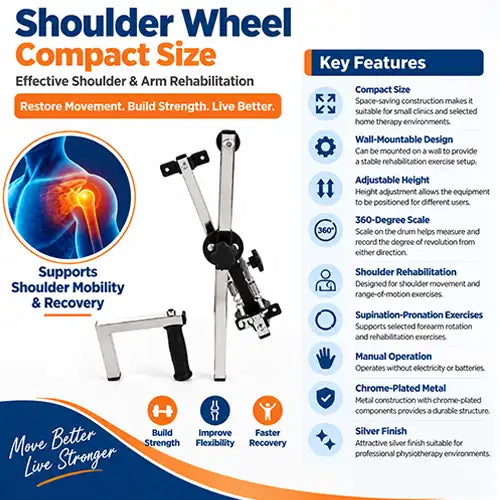shoulder wheel compact size