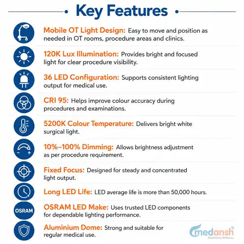 surgical ot light model
