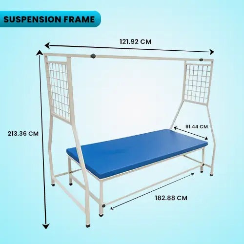 Suspension Frame for Physiotherapy with Accessories