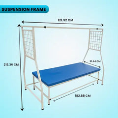Suspension Frame for Physiotherapy with Accessories