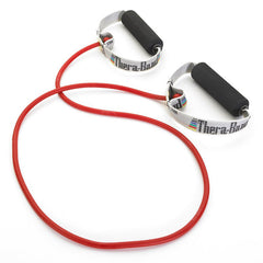 Original Theraband Red Tubing with Soft Handle