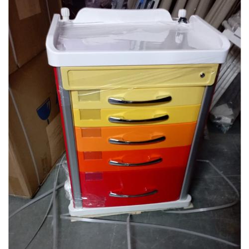 Emergency Medicine Trolley ABS Multicolor