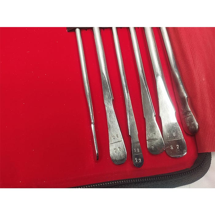 Urethral Sound Bougie Clutton (Set of 12)