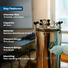 Vertical Autoclave Machine | Medical Sterilizer