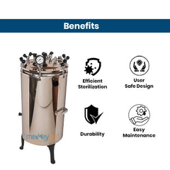 Vertical Autoclave Machine | Medical Sterilizer