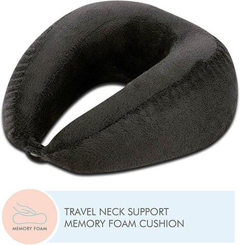 U Shaped Travel Neck Rest Medium Support Memory Foam Pillow - Neck Support