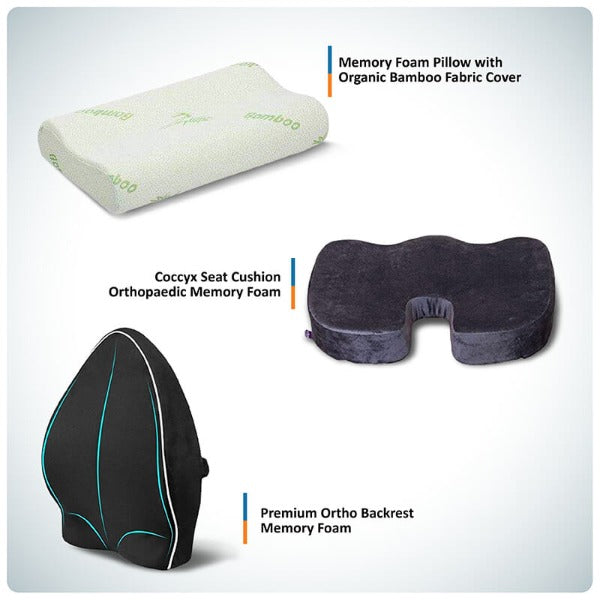 Bamboo_Pillow_Viaggi_Coccyx_Premium_Combo__