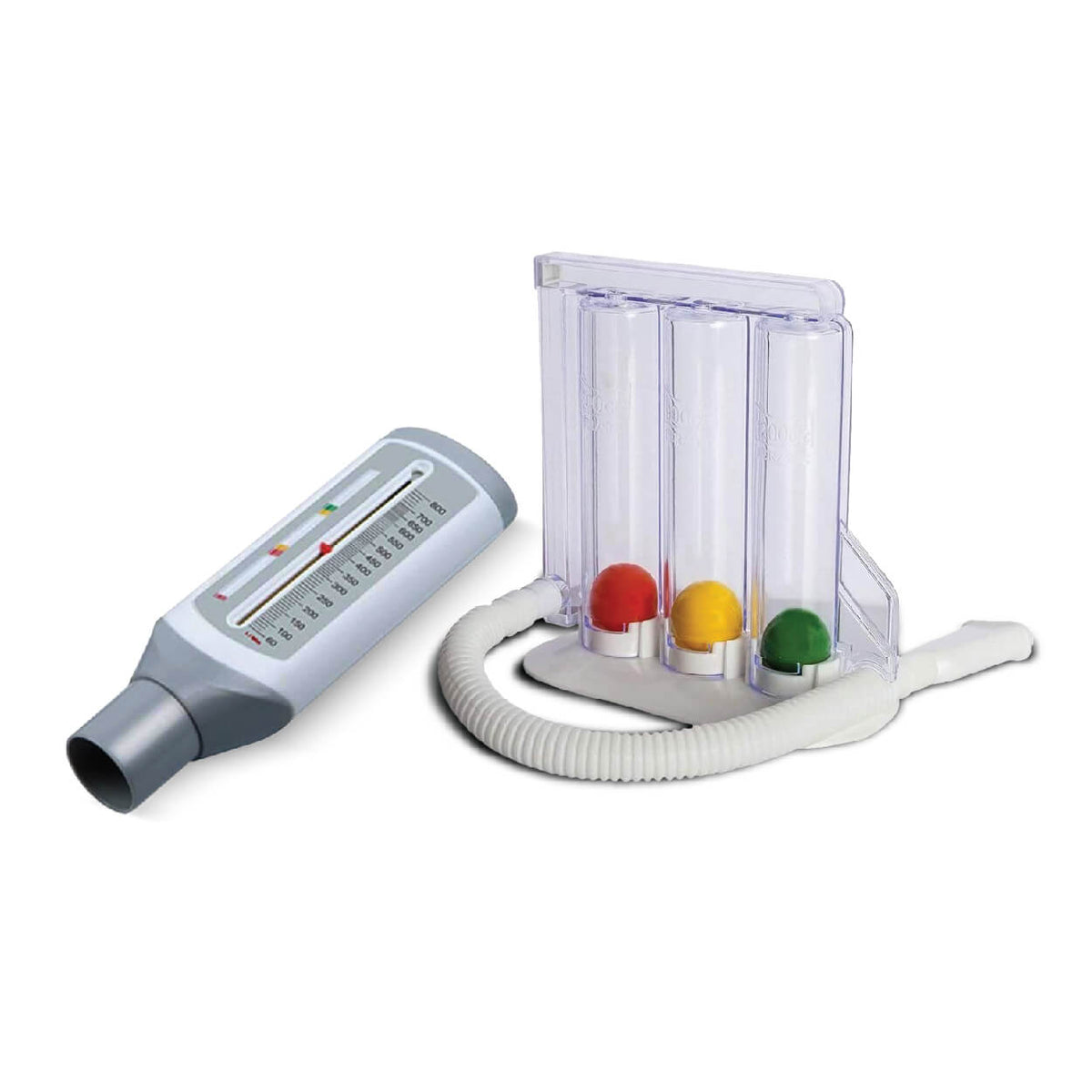 Lung Exerciser with Peak Flow Meter