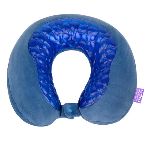 Travel Neck Pillow with Cooling Gel from Viaggi