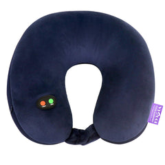 Vibrating U Shape Massage Pillow for Office  Home  Car  Travel Pillow