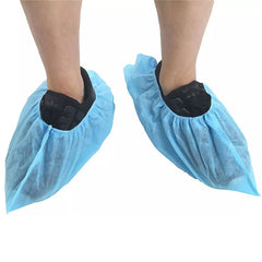 Non Woven Shoe Cover (Pack of 100) - Pack of 4