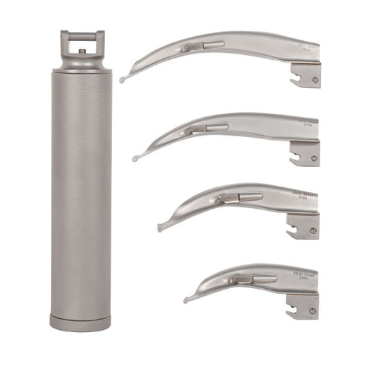 Laryngoscope Premium with Blade Size 1, 2, 3, 4