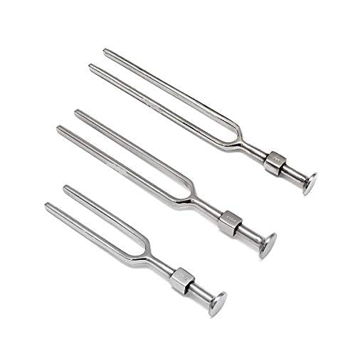 Tuning Fork Combo 128Hz, 256Hz, 512Hz