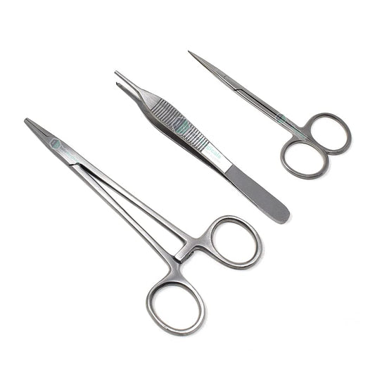 Suturing Instrument Set (Set of 3 Basic Instruments)