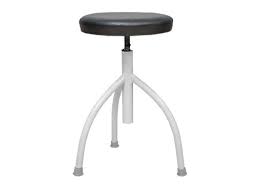 Revolving Patient Stool 3 Leg Cushioned Top